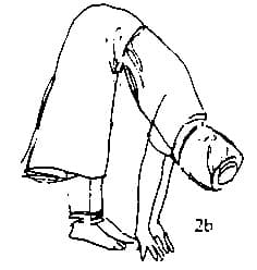 Come into Frog Pose, view 2