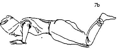 From Cobra Pose, view 2