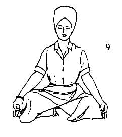 Sit in Easy Pose