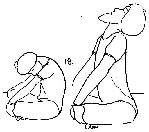 Remain in Easy Pose