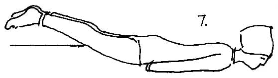 Come into Locust Pose