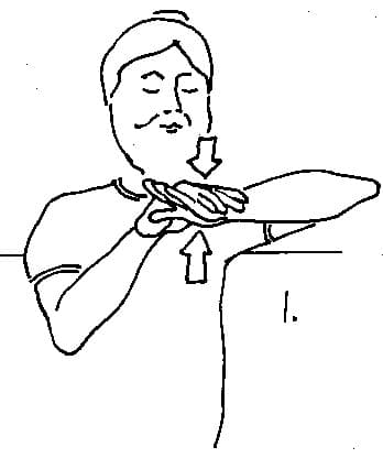 1. Sit in Easy Pose.