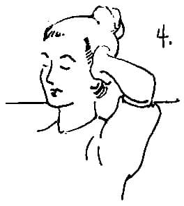 Remain in Easy Pose.