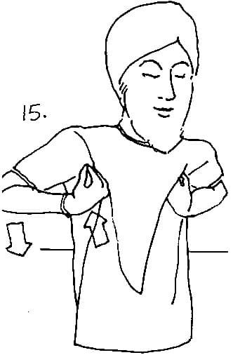 15. Sitting in Easy Pose