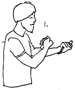 1. Sit in Easy Pose