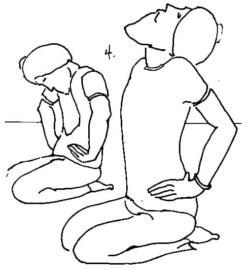 4. Remain in Rock Pose