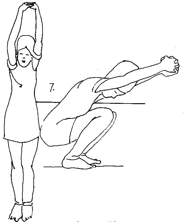 Squat into Crow Pose