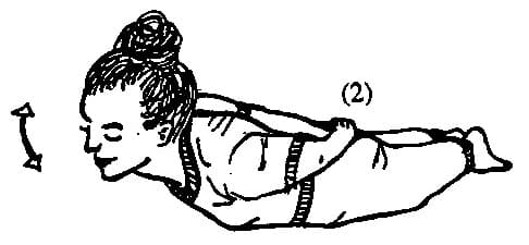 Lie on the stomach