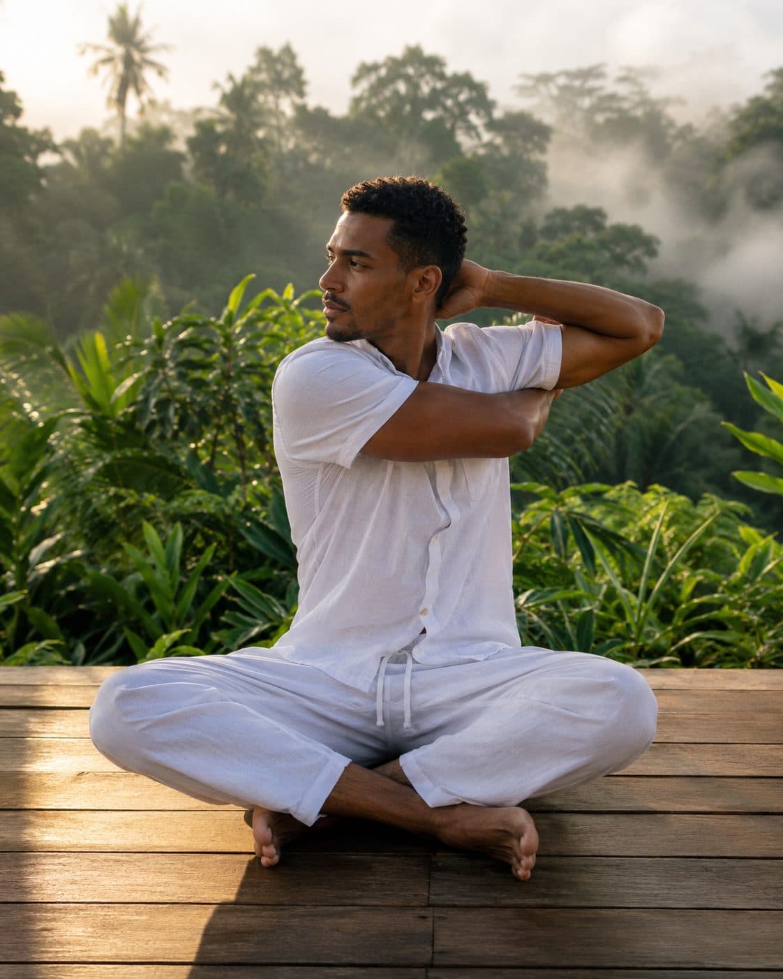 Spinal Twist Variation.