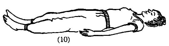 10. Remain on the back