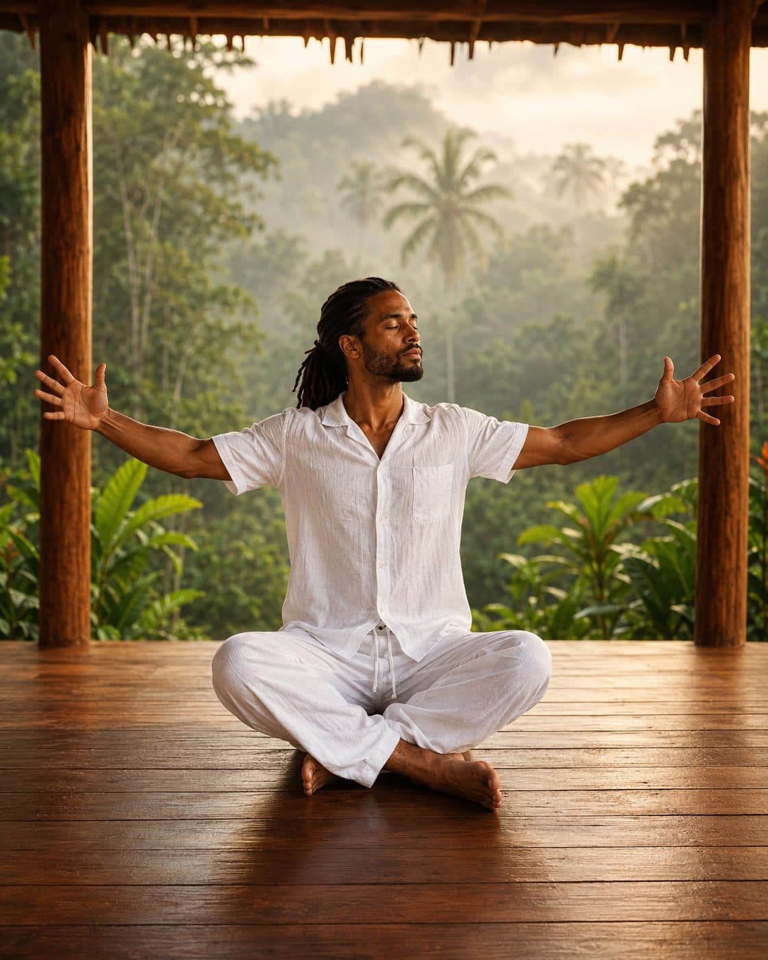Heart Center Stretch for Healing.
