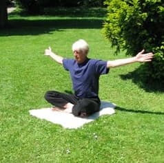 Heart Center Stretch for Healing.