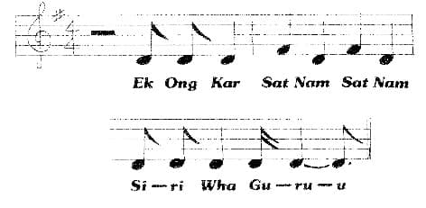 Ek Ong Kar Siri Wha Guru