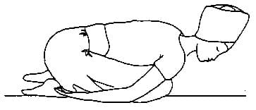 Sit in CHILD POSE (Baby Pose)