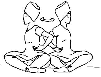 Sit in Easy Pose (Sukhasan)