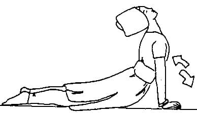 Immediately come into COBRA POSE