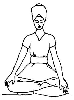 Sit in Easy Pose