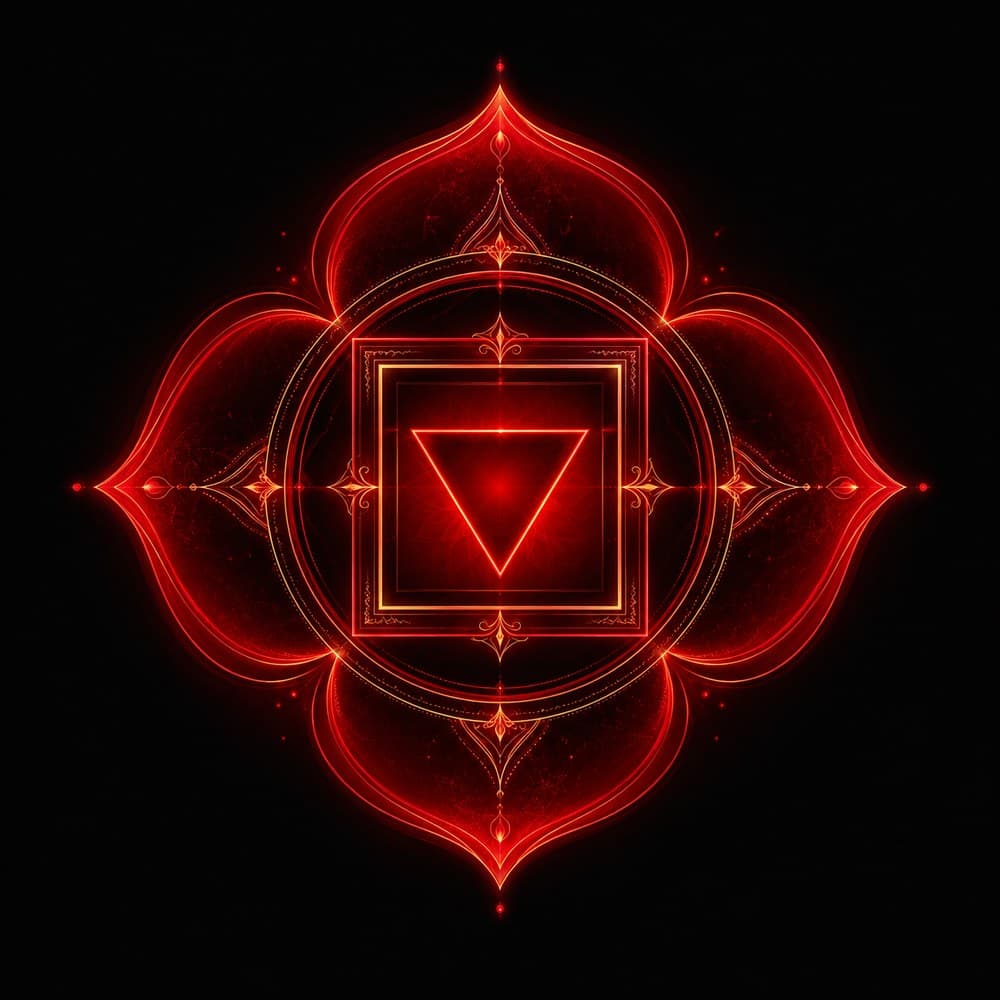 Muladhara chakra emblem