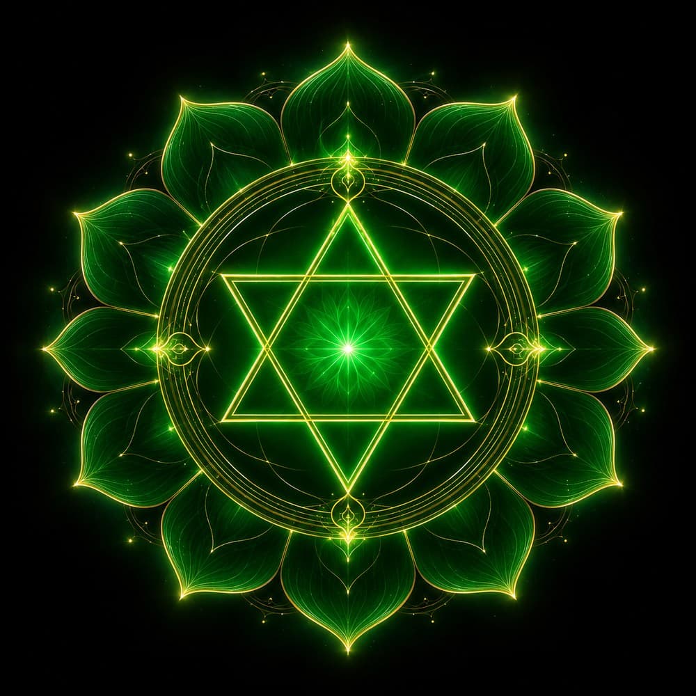 Anahata chakra emblem