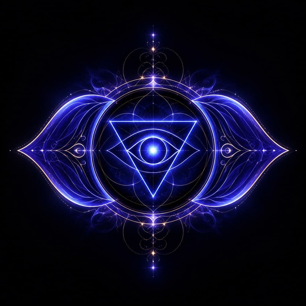 Ajna chakra emblem