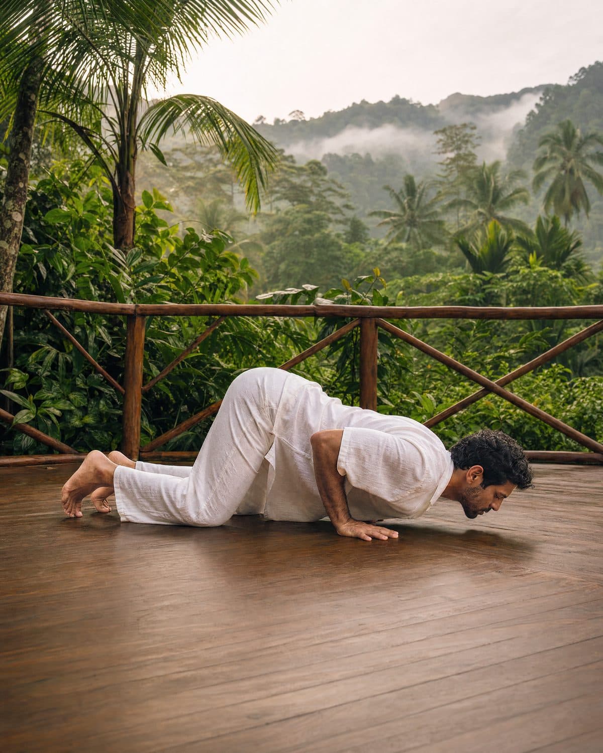 From Cobra Pose