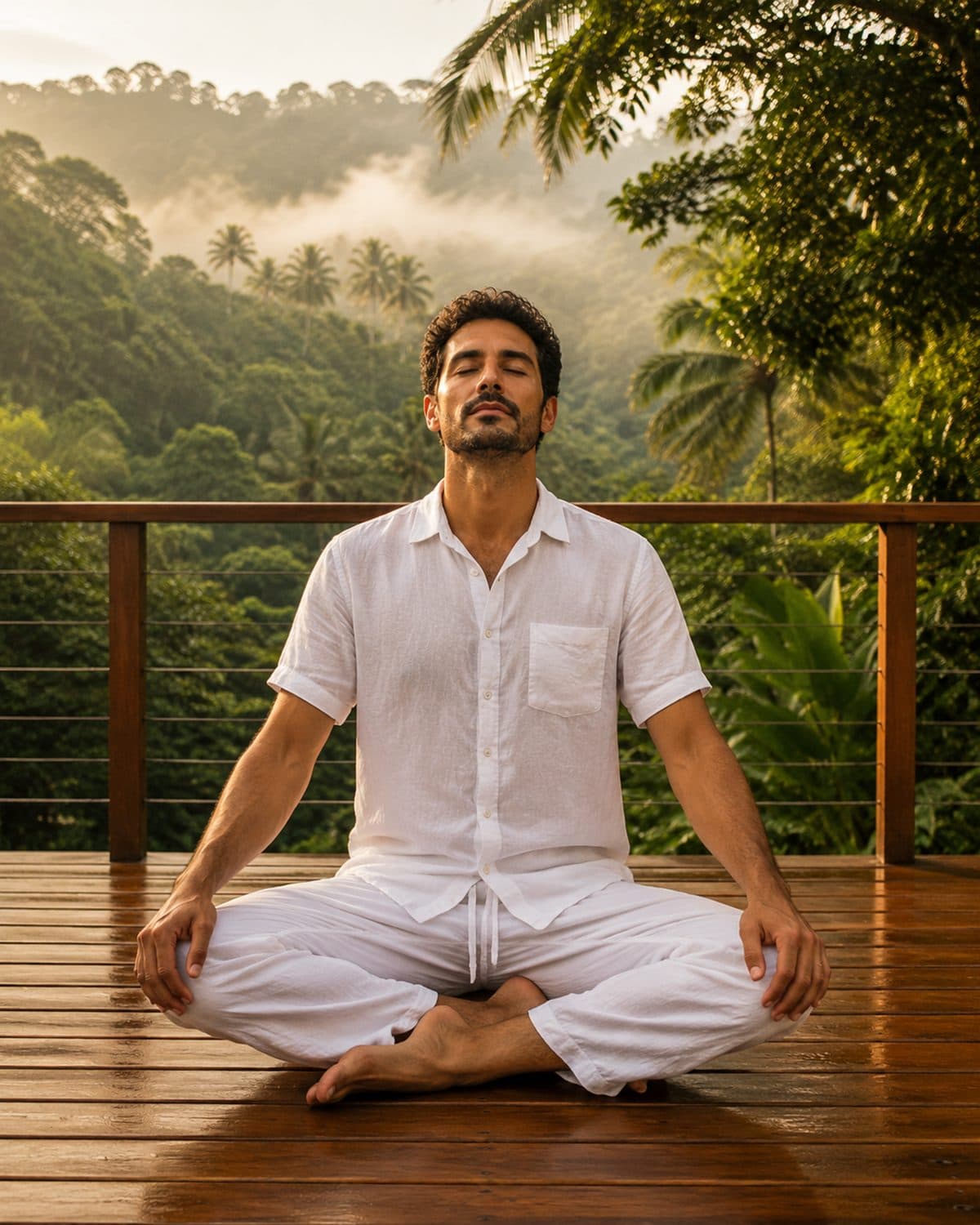 Sit in Easy Pose