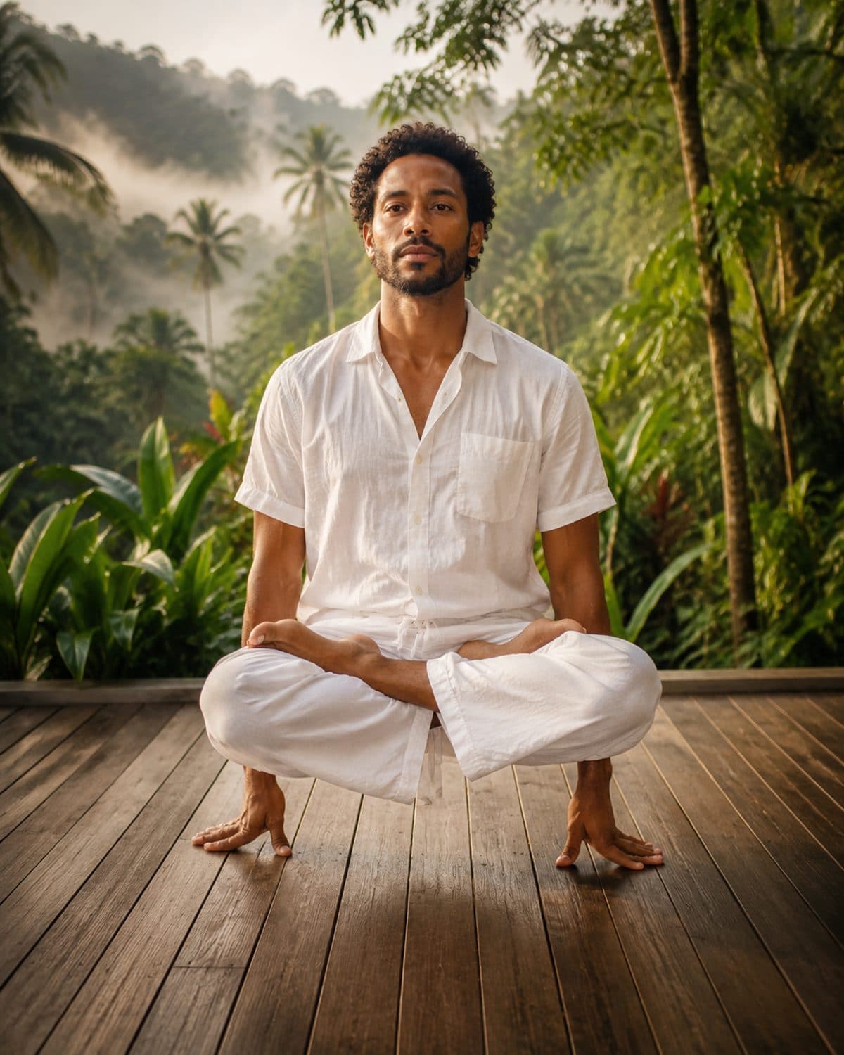 Sit in Lotus Pose