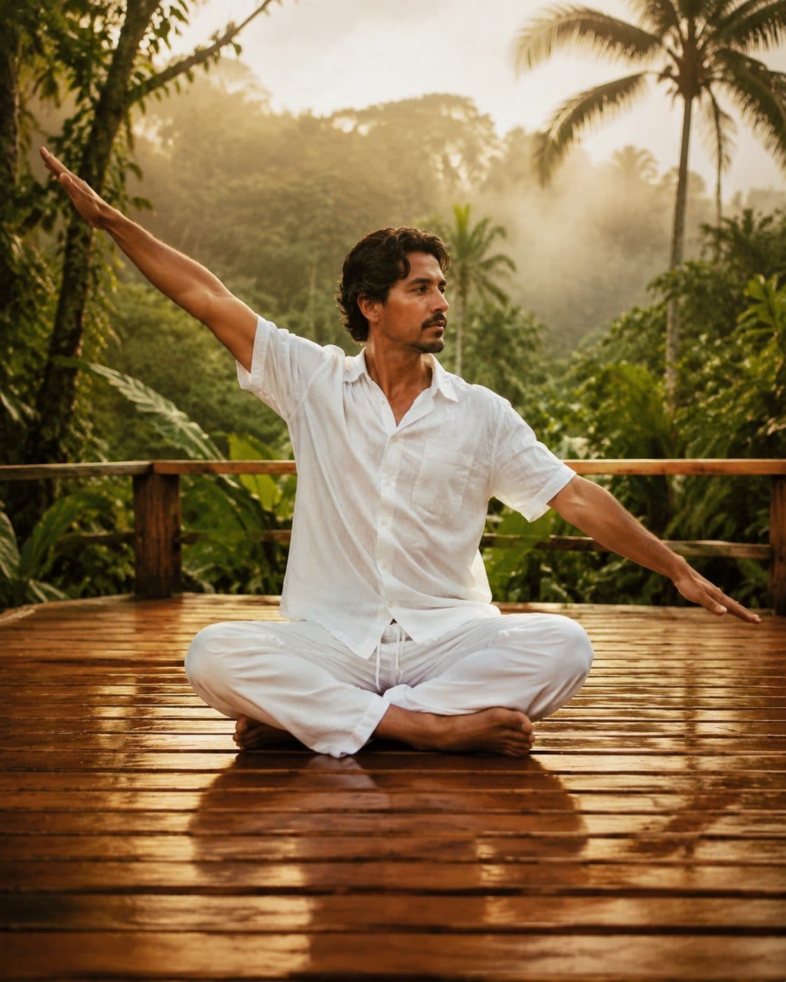 Sit in Easy Pose