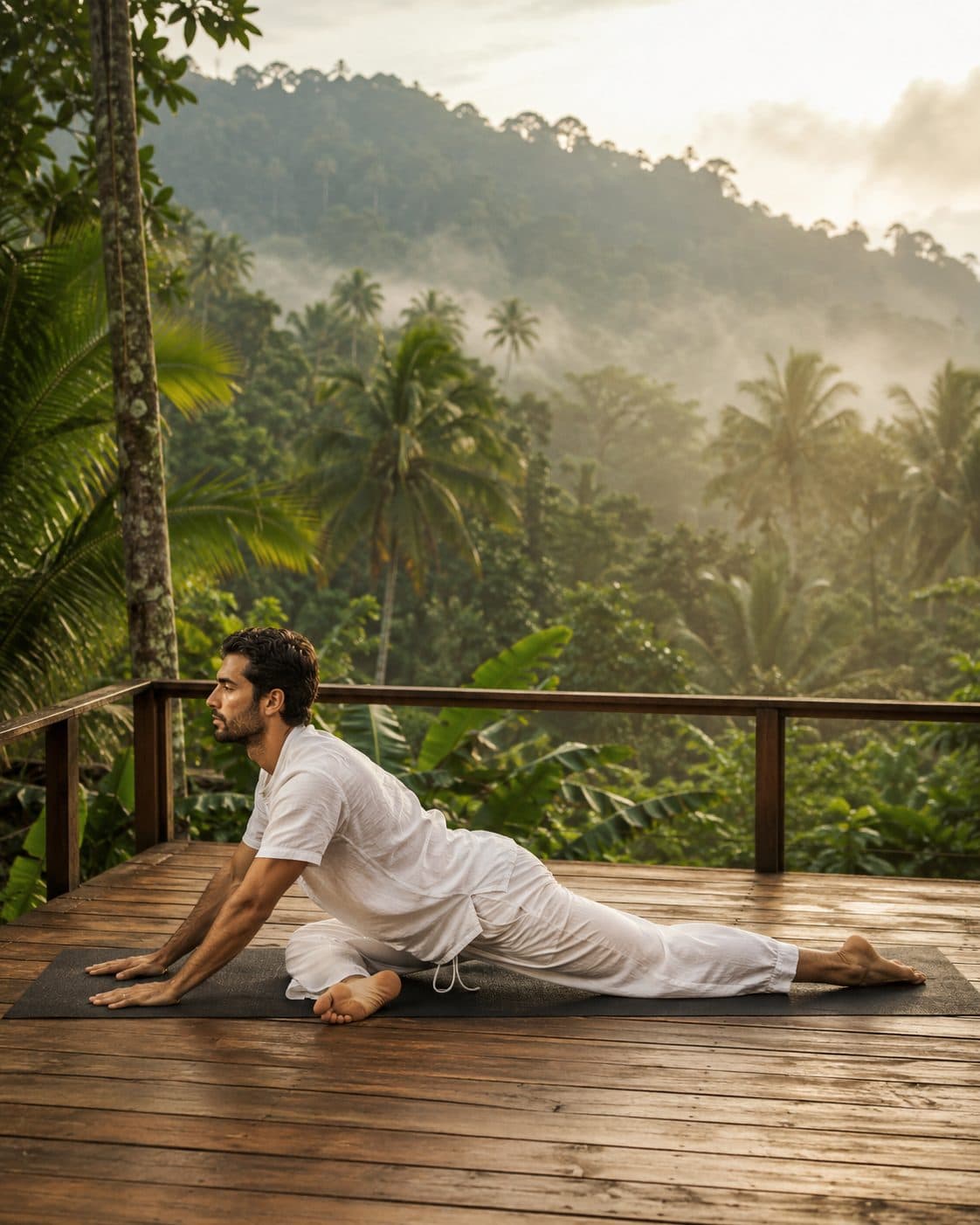 Frog Pose.