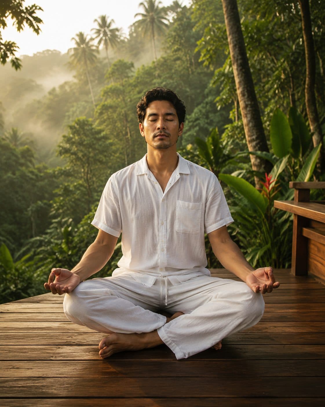 Sit in Easy Pose